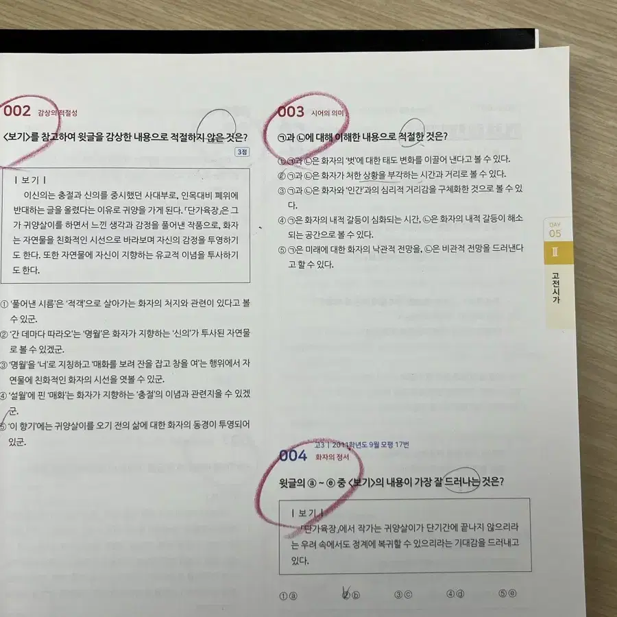 2022 마더텅 고1 국어 문학