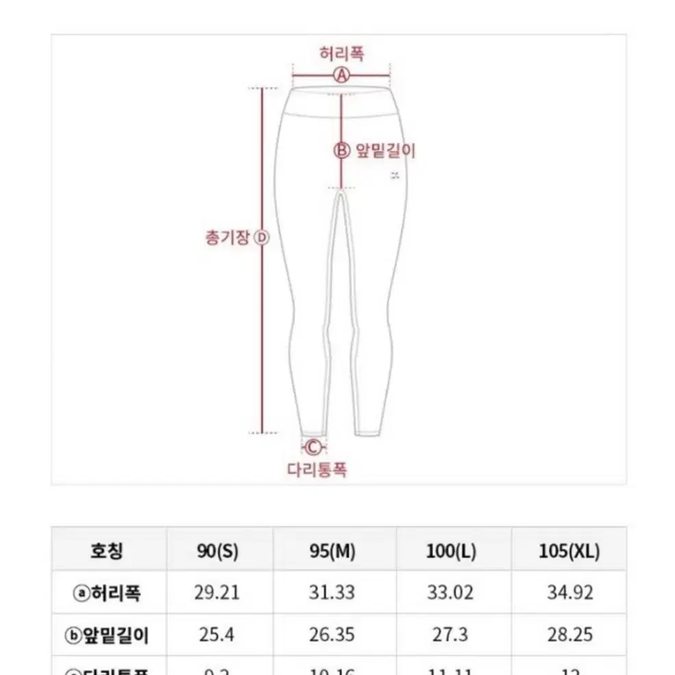 CK 시그니처 레깅스