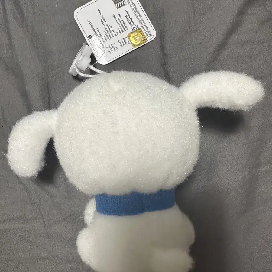 흰둥이 봉제인형 10cm