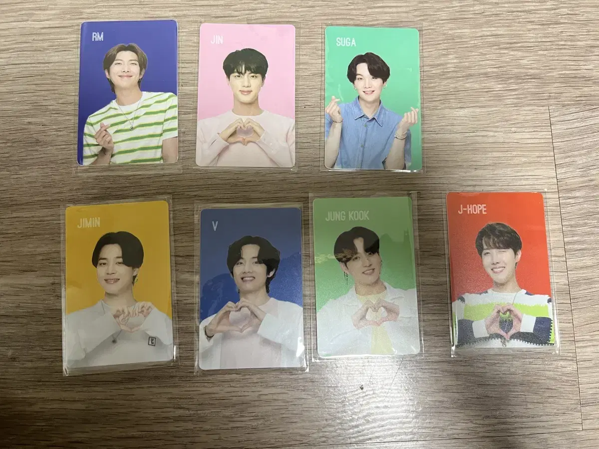 BTS Gan Chilsung Cider Photocard