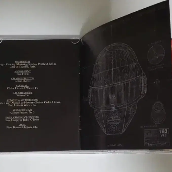 다프트 펑크 Random Access Memories 앨범 시디 CD