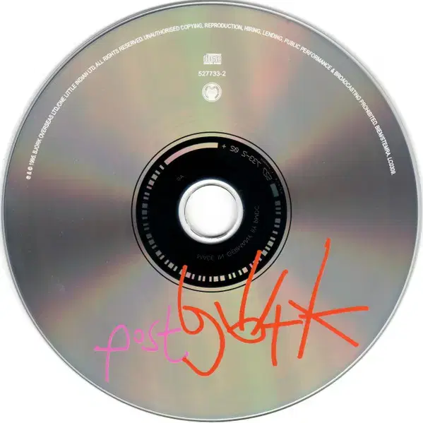 Bjork - Post (CD) 유럽반 초판 NM-