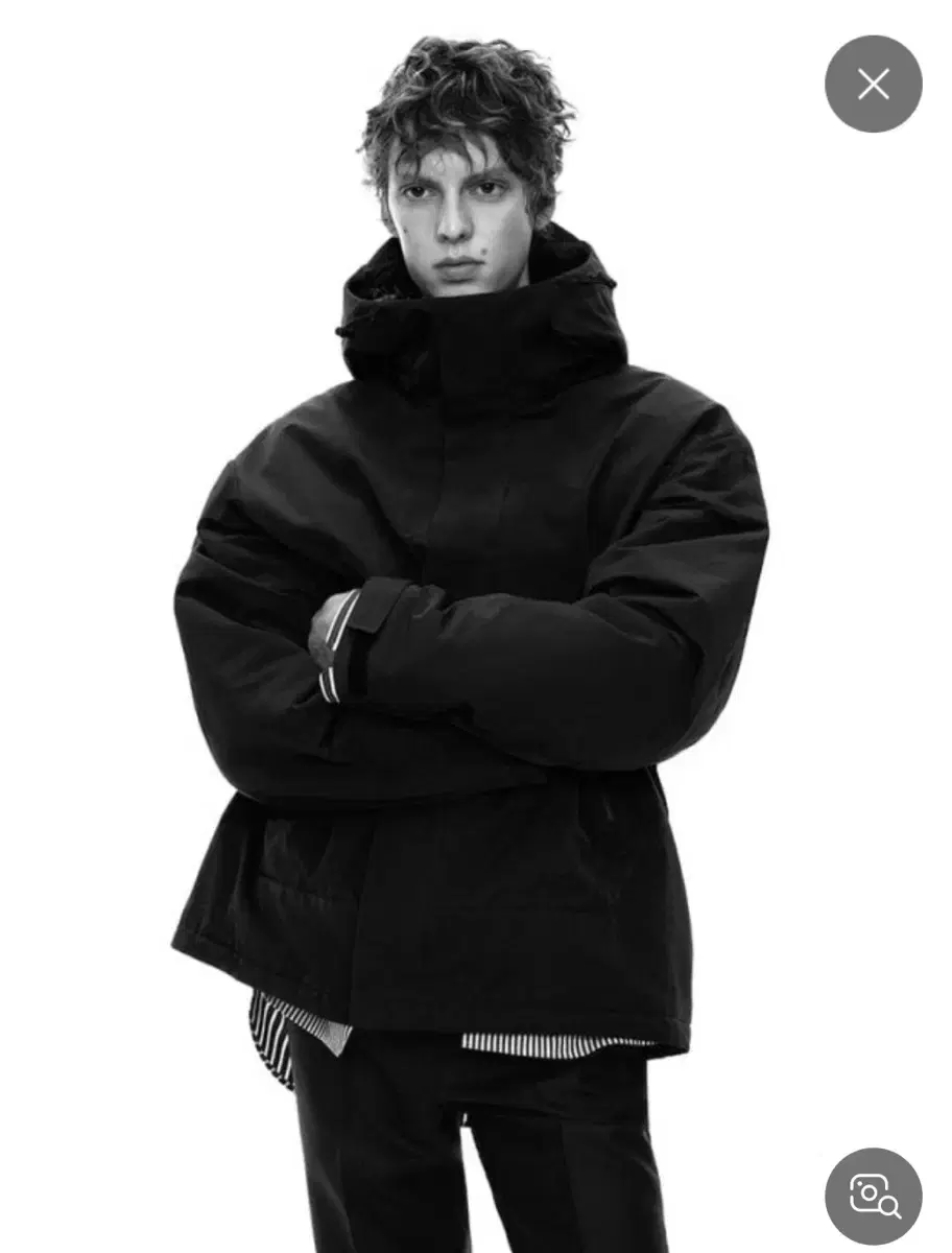 Uniqlo Jilsander Hybrid Down Jacket Black L