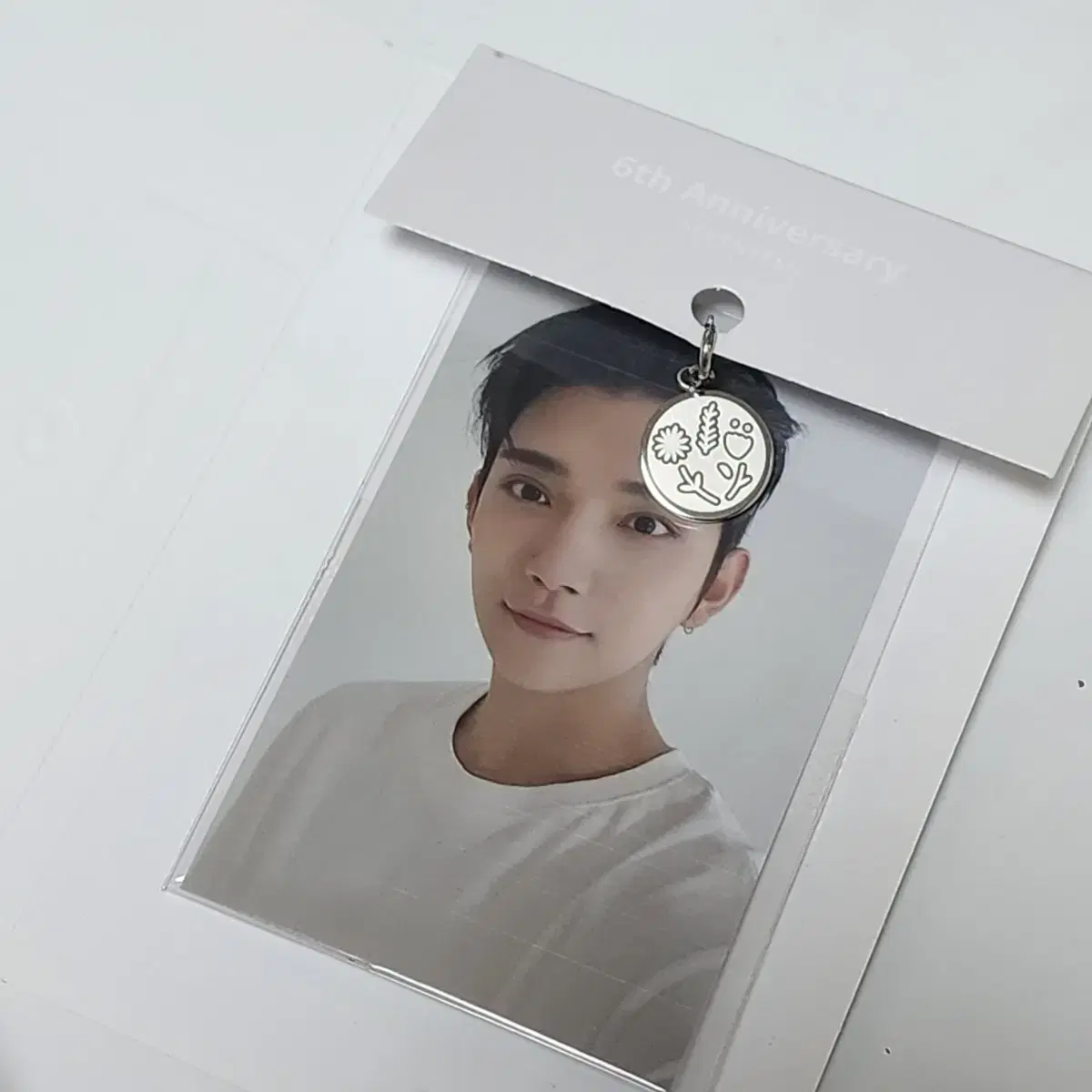 Seventeen 6th Anniversary Necklace Pendant + Photo Card Joshua