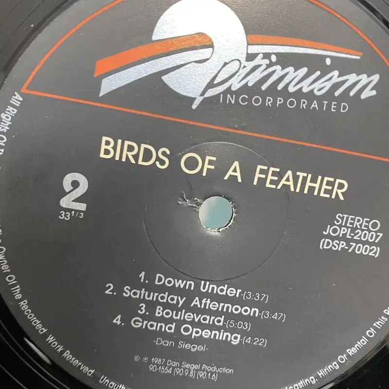 BIRDS OF A FEATHER  LP / AA3595