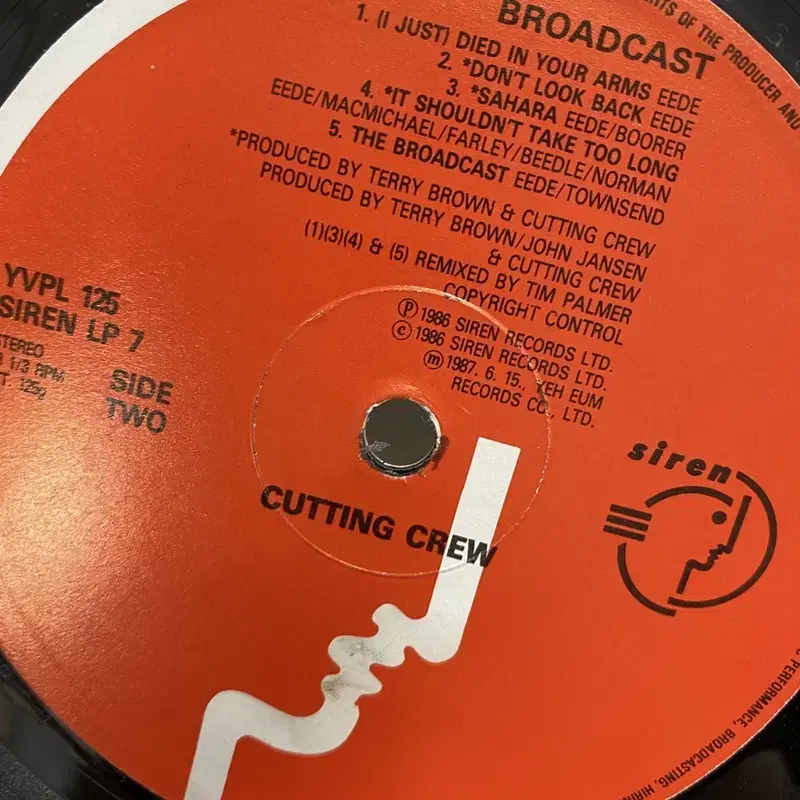 CUTTING CREW LP / AA3610