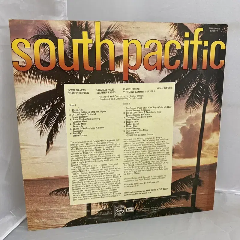 SOUTH PACIFIC LP / AA3618