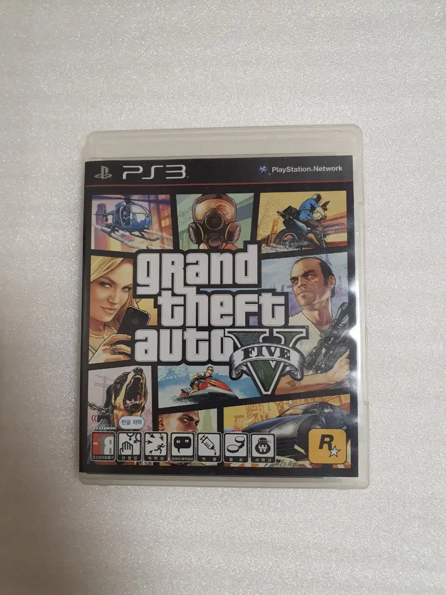 Ps3(플스) GTA5(오리지널, 정발, 지도) 팝니다.