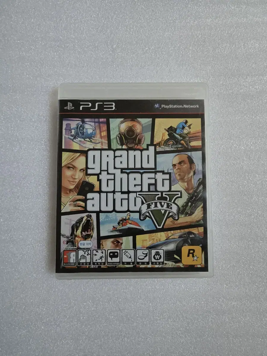 Ps3(플스) GTA5(오리지널, 정발, 지도) 팝니다.