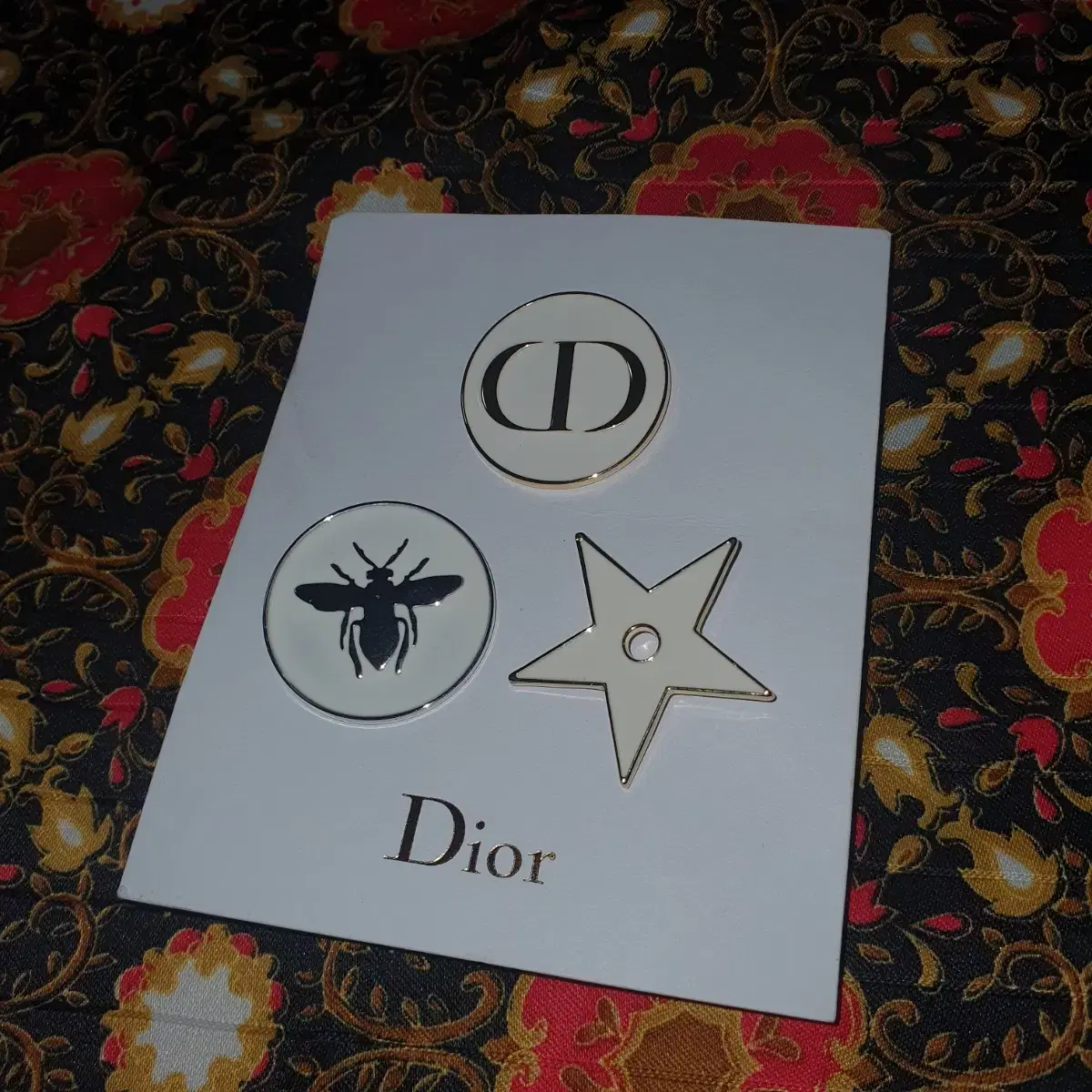 크리스찬디올 디올 뱃지 3종christian Dior badge