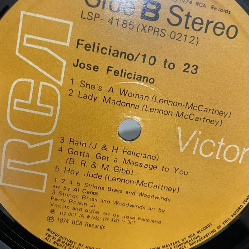 FELICIANO LP / AA3640