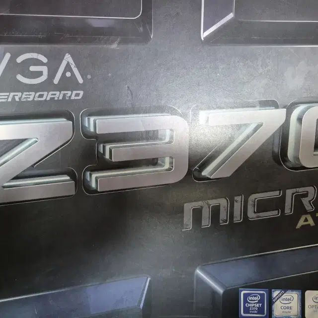 EVGA Z370 MICRO 보드 팝니다(박스 안테나 O)