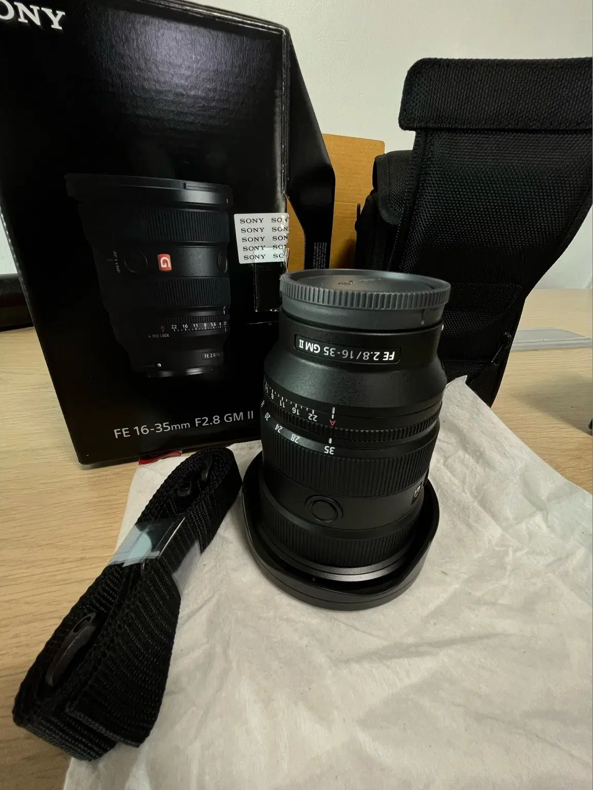 SONY FE1635 GM2 /85 GM //50GM 미사용 판매합니다.