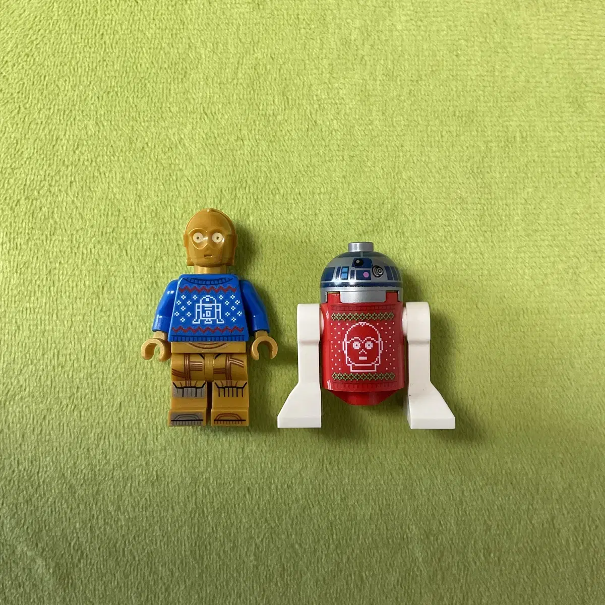 레고 스타워즈 크리스마스 r2d2 c3po