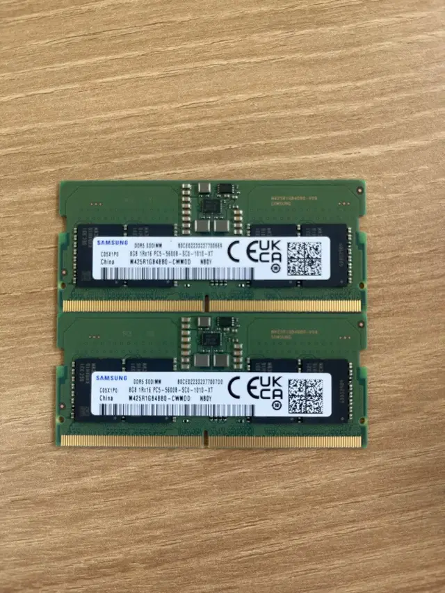 삼성 노트북용 DDR5 PC5-44800 8GB