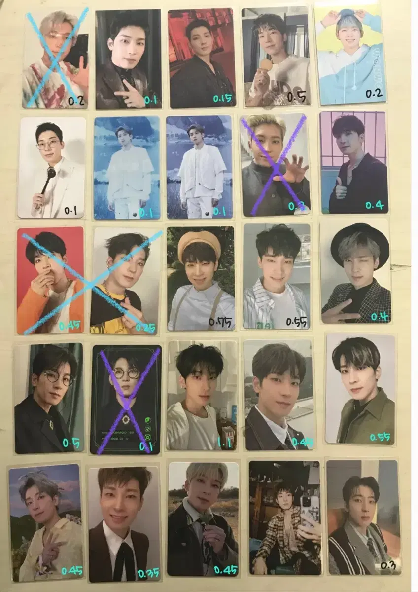 Seventeen wonwoo photocard WTS