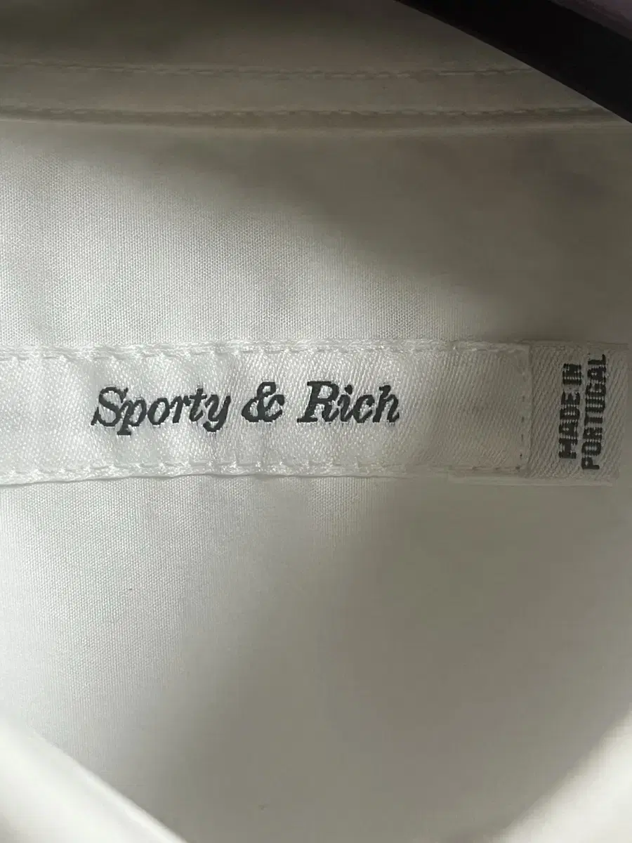 Sporty & Rich White Shirt L