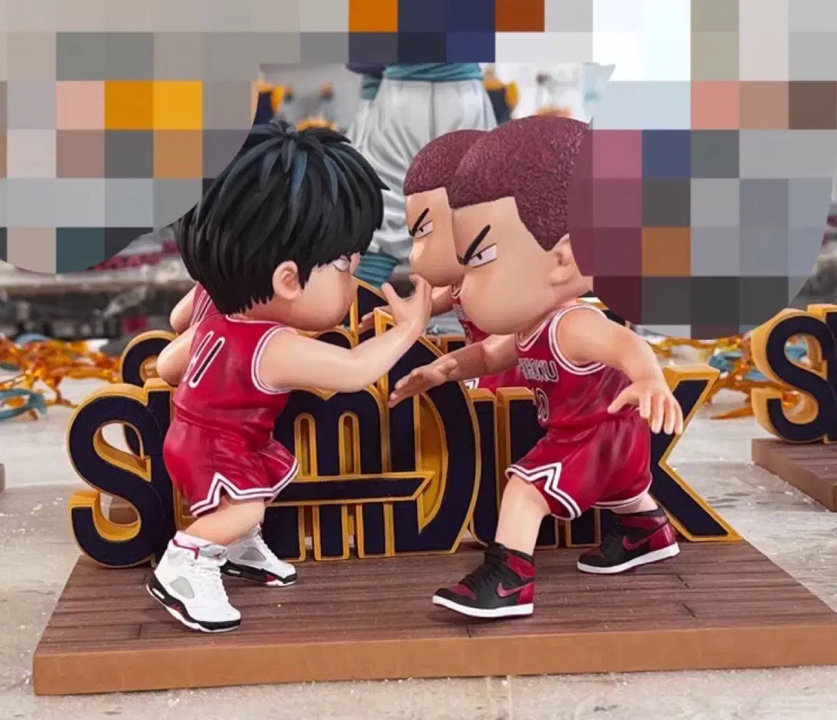 (현물)ZX Kang Baekho Seo Tae Woong Resin SLAM DUNK Figures SLAM DUNK Creations