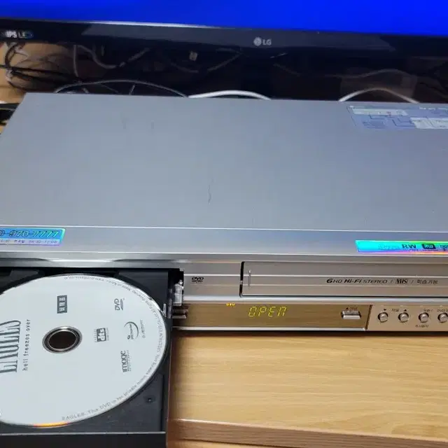 lg dvd vcr 콤보