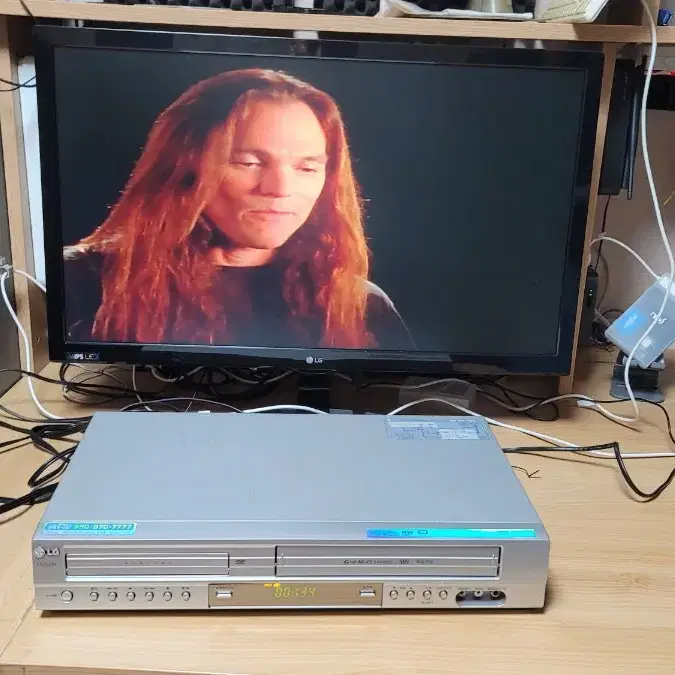 lg dvd vcr 콤보