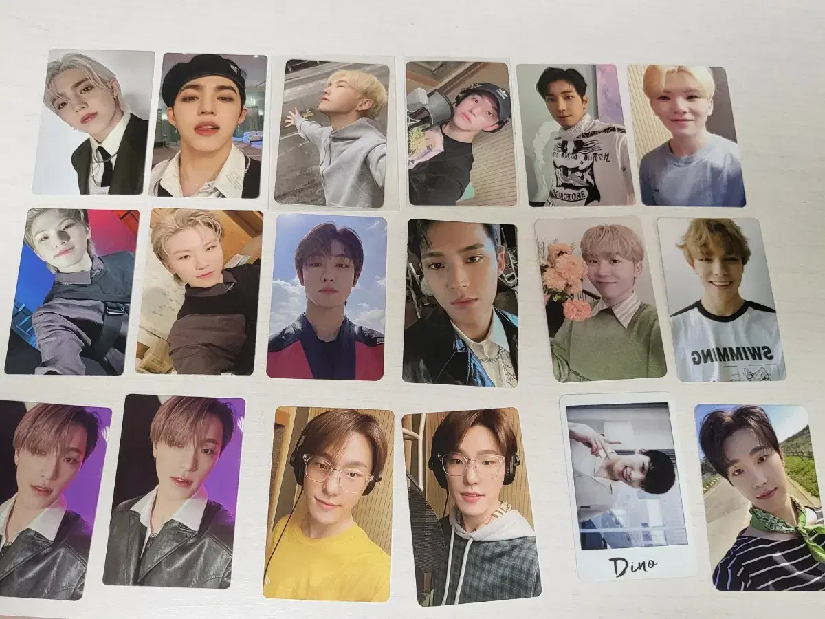 (Sourced from)Seventeen Goods. postcard Photocard Bookmark jeonghan hoshi wonwoo mingyu Seungkwan