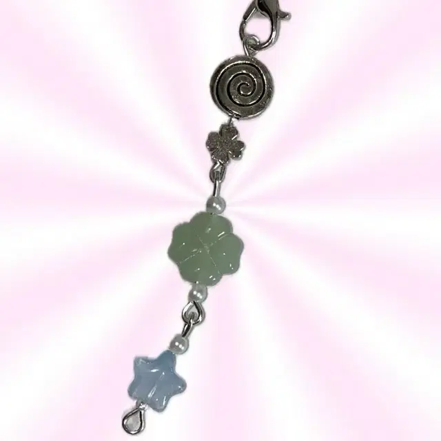 [9월 할인!!] *lucky clover keyring 비즈키링