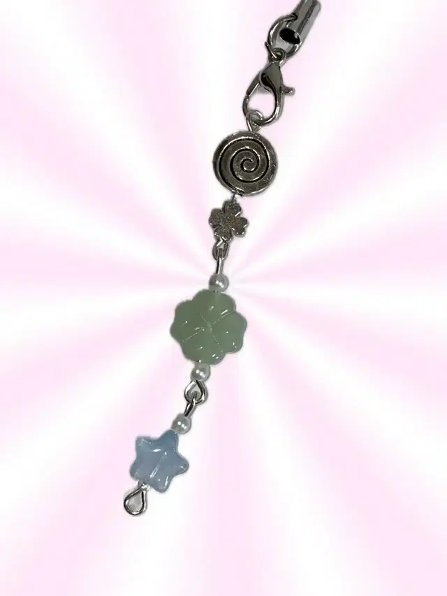 [9월 할인!!] *lucky clover keyring 비즈키링