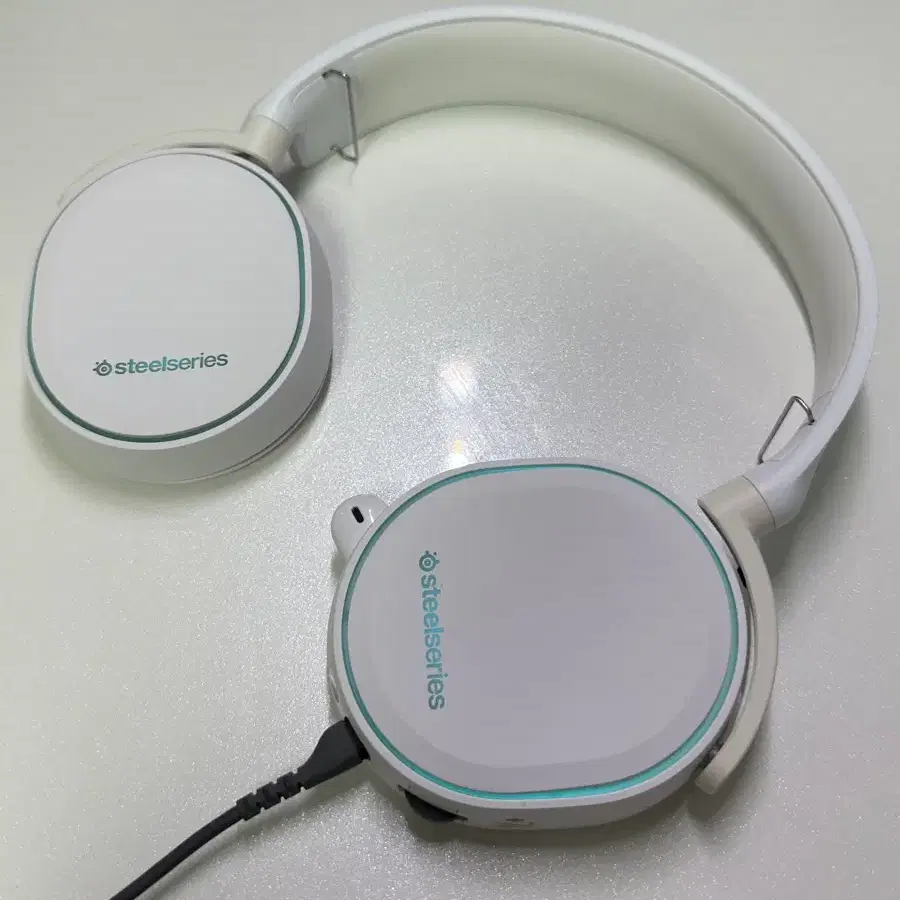 steelseries arctis 5-white 게이밍헤드셋