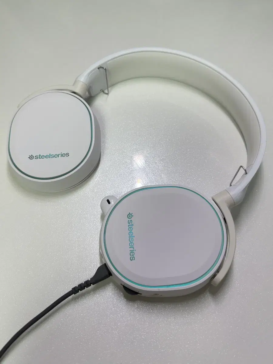 steelseries arctis 5-white 게이밍헤드셋