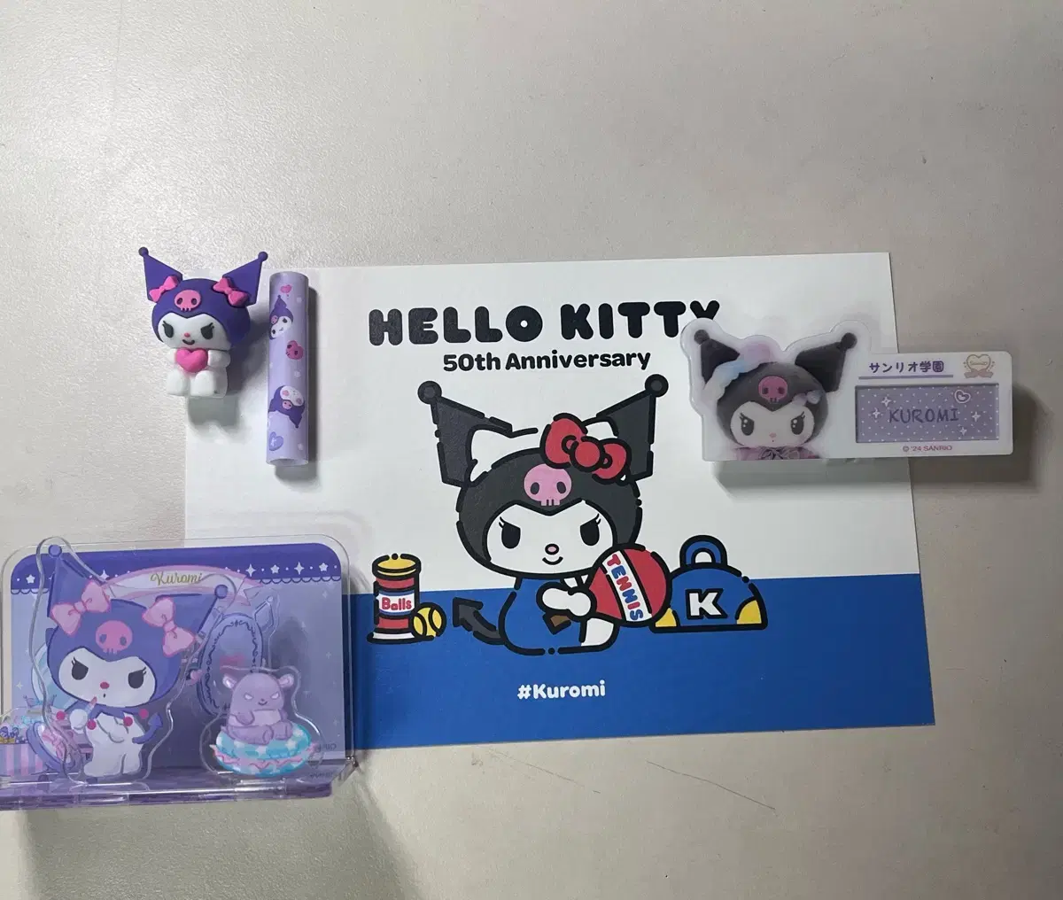 Kuromi Package, My Melody Postcard