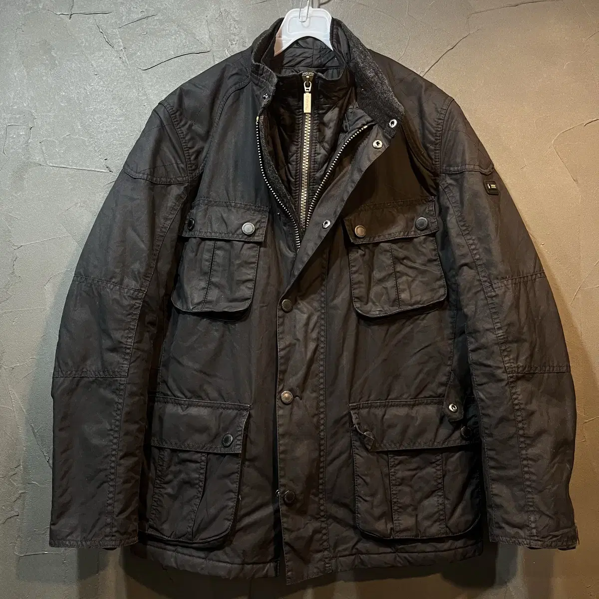 [M] Barbour 바버 인터내셔널 왁스 자켓