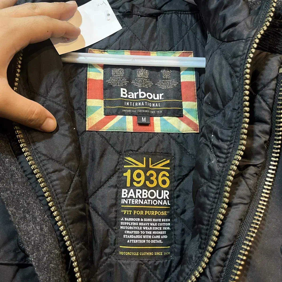 [M] Barbour 바버 인터내셔널 왁스 자켓