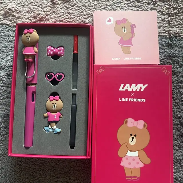 Lamy 콜라보 만년필 (라인프렌즈 초코,미니언즈)