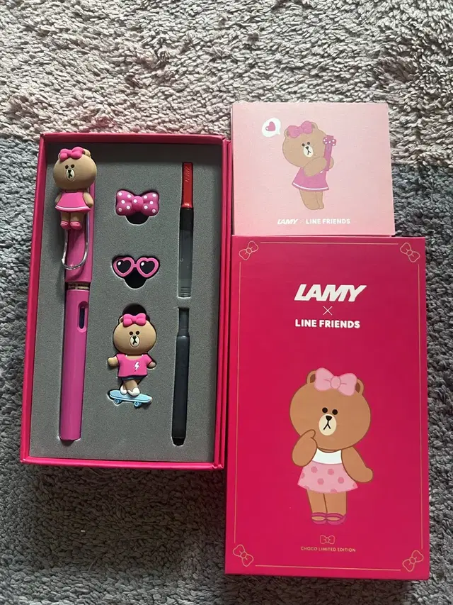 Lamy 콜라보 만년필 (라인프렌즈 초코,미니언즈)