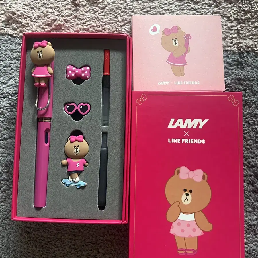 Lamy 콜라보 만년필 (라인프렌즈 초코,미니언즈)