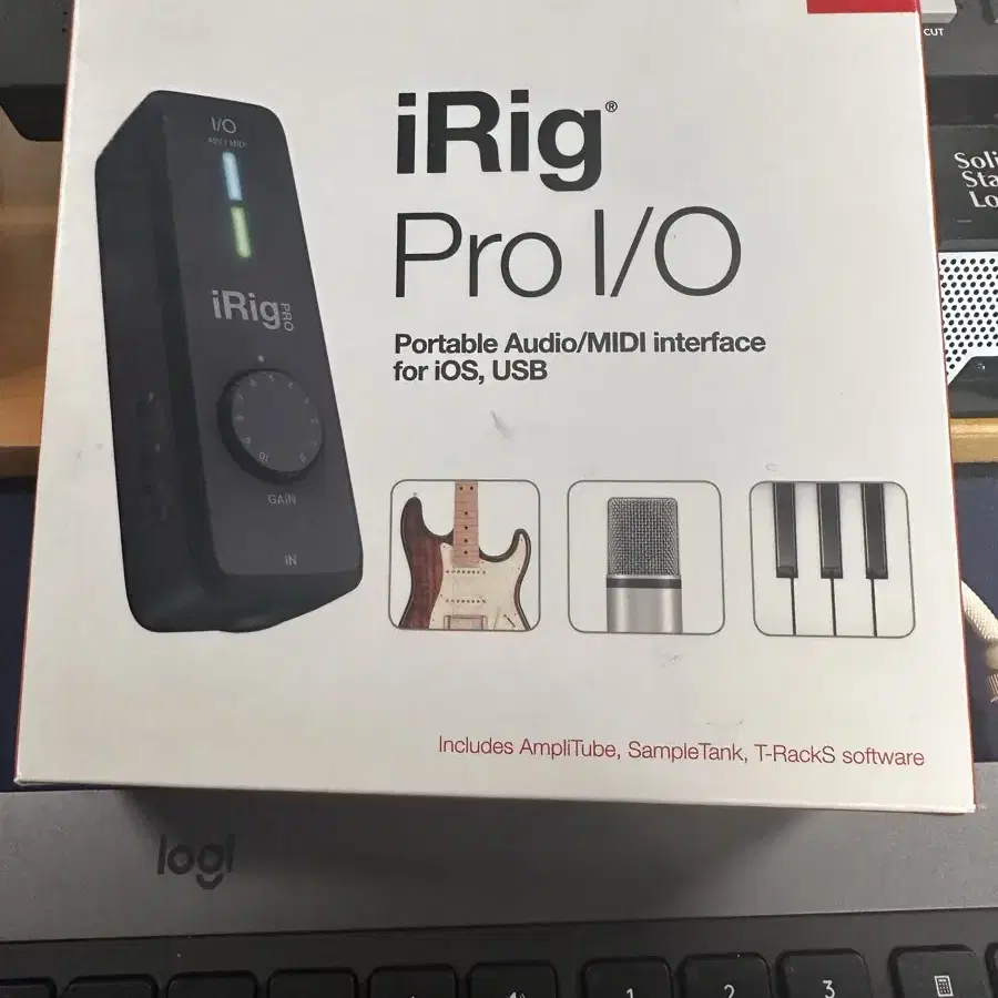 IK Multimedia iRig Pro 휴대용 오디오 인터페이스 오인페