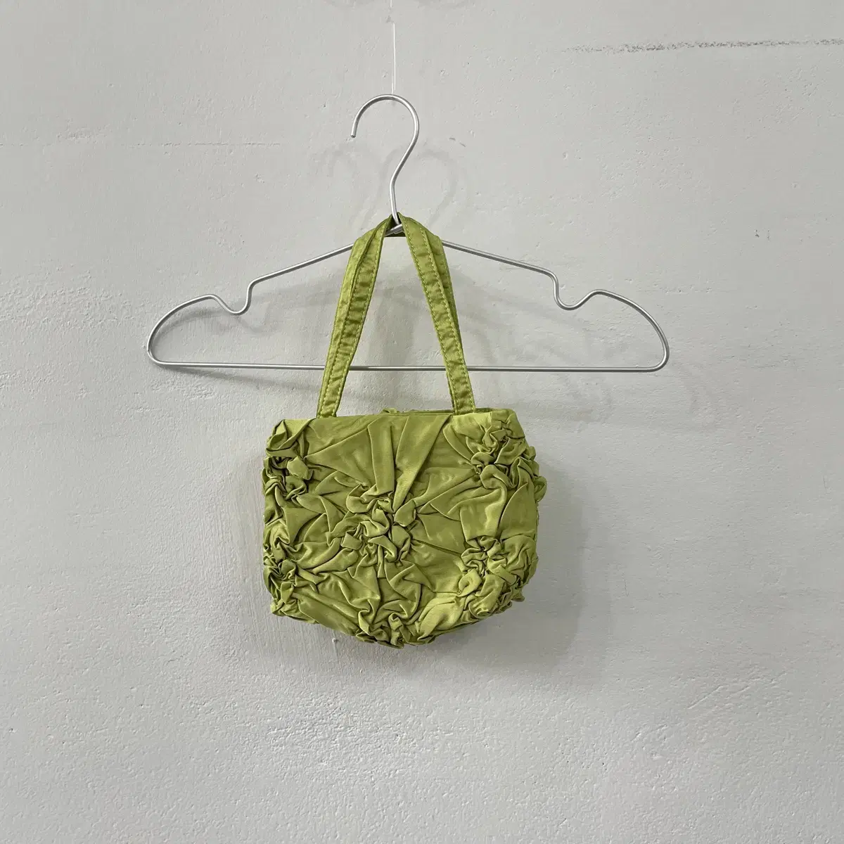 New Arrivals Squishy Lime Zipper Mini Tote