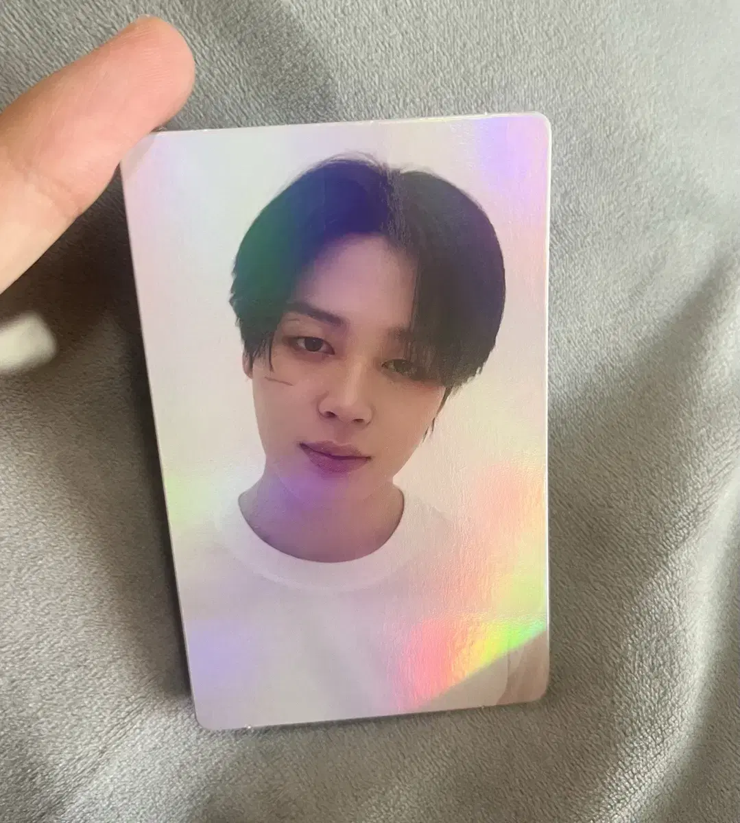 Jimin FACE album Early Bird hologram Photo Card