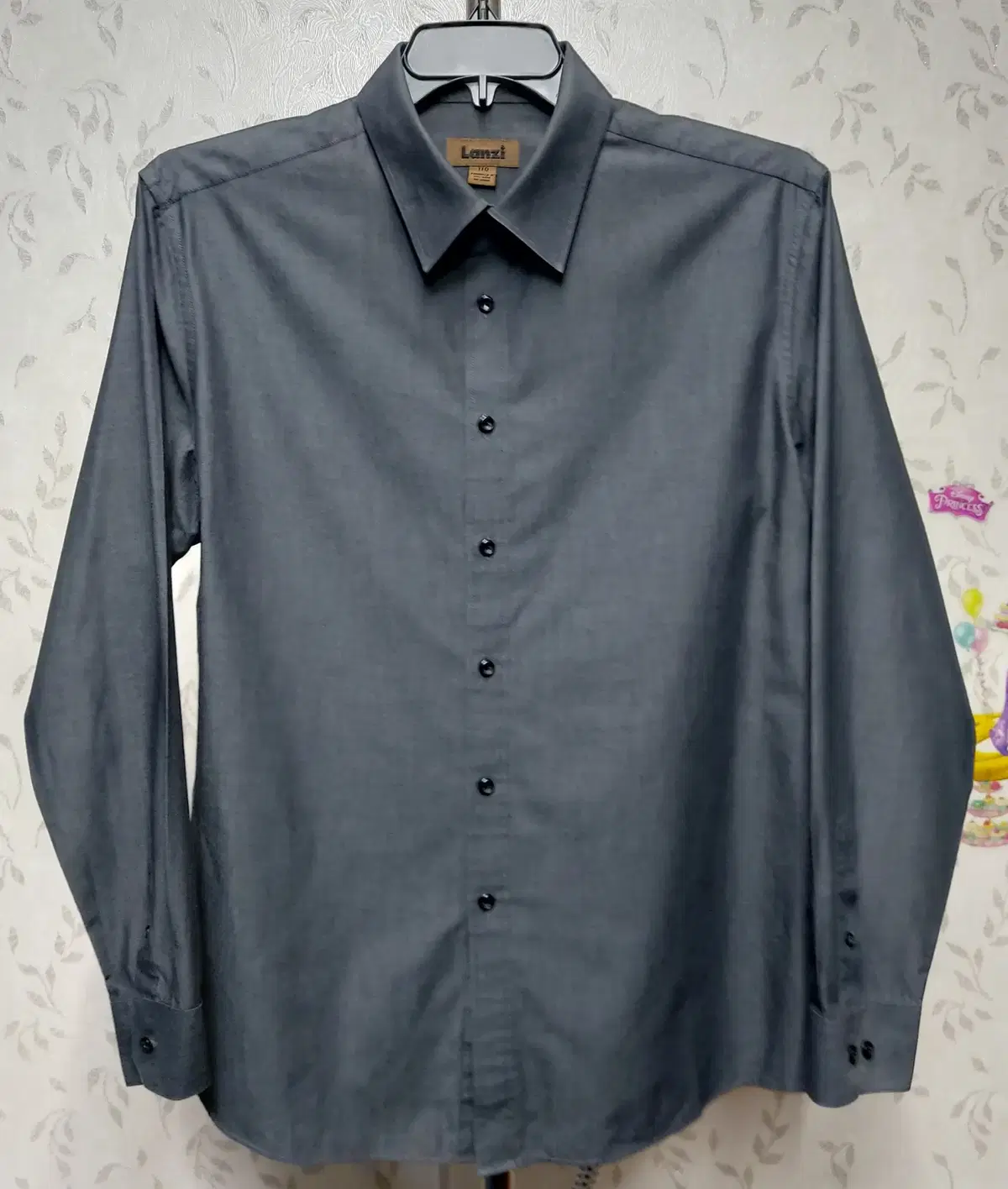 Lanzi/ Lanzi 110 Southern Shirt Charcoal.