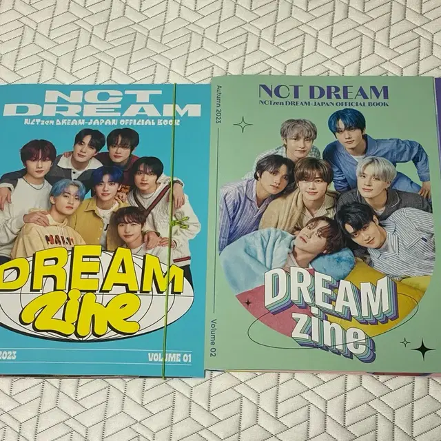 엔시티 드림 일본 팬클럽 잡지 vol.1 vol.2 판매