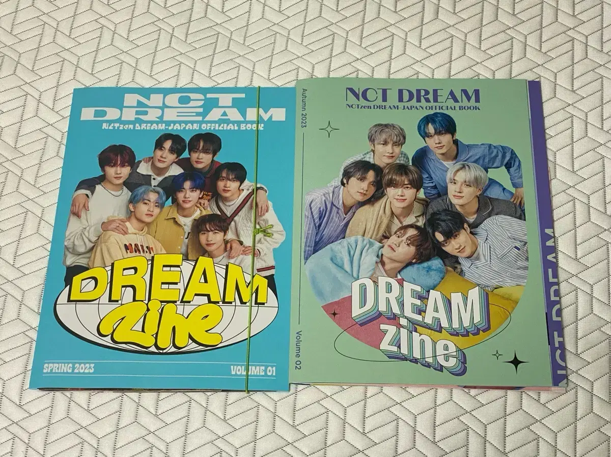 엔시티 드림 일본 팬클럽 잡지 vol.1 vol.2 판매