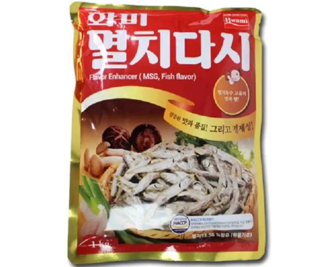 [무료배송] 화미 멸치다시 1kg 다시다