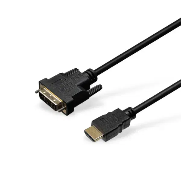 20m 장거리 HDMI 1.4ver 변환 DVI 싱글 케이블 블랙