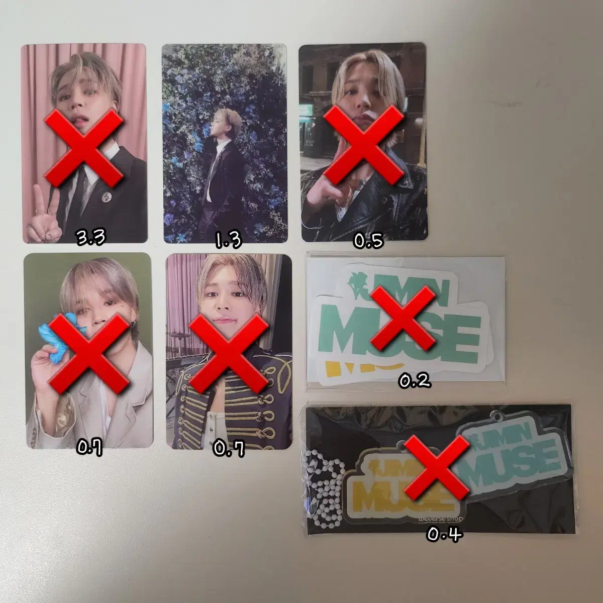 BTS jimin MUs album photocard weverse shop Early Bird pre-order benefit keyring I wts