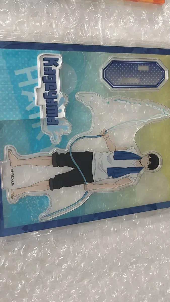 Haikyuu Kageyama Cleaning acrylic unsealed