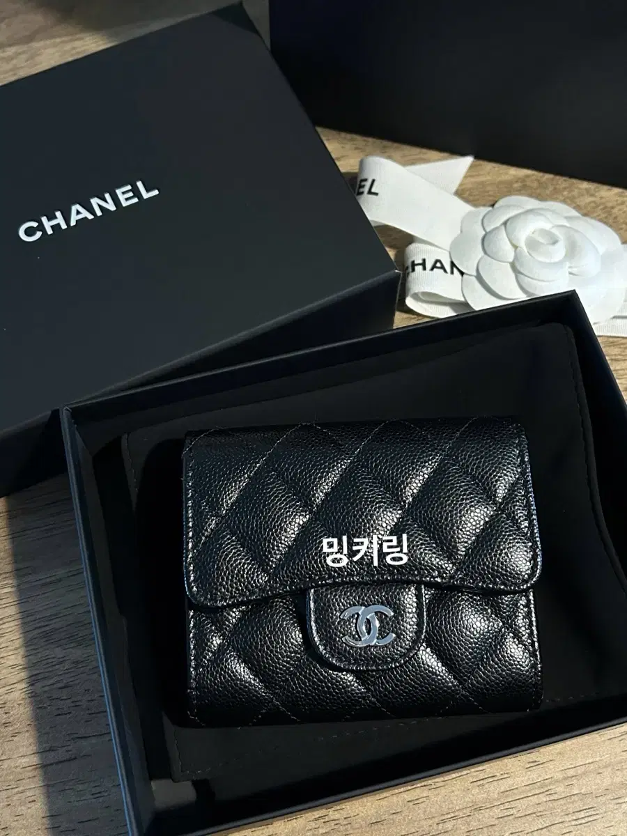 Chanel Wallet Black Caviar