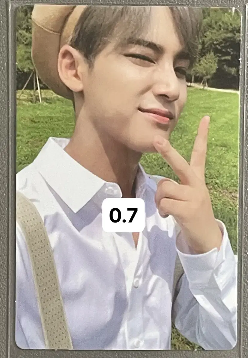 Seventeen mingyu photocard Unode