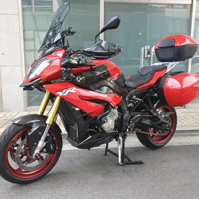 BMW S1000XR 삼박스,블랙아크라 풀시스템 머플러,  풀카본 및 O