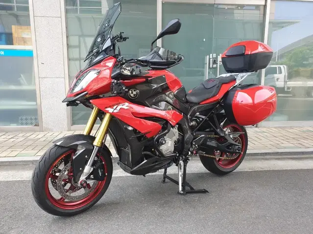 BMW S1000XR 삼박스,블랙아크라 풀시스템 머플러,  풀카본 및 O