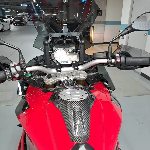 BMW S1000XR 삼박스,블랙아크라 풀시스템 머플러,  풀카본 및 O